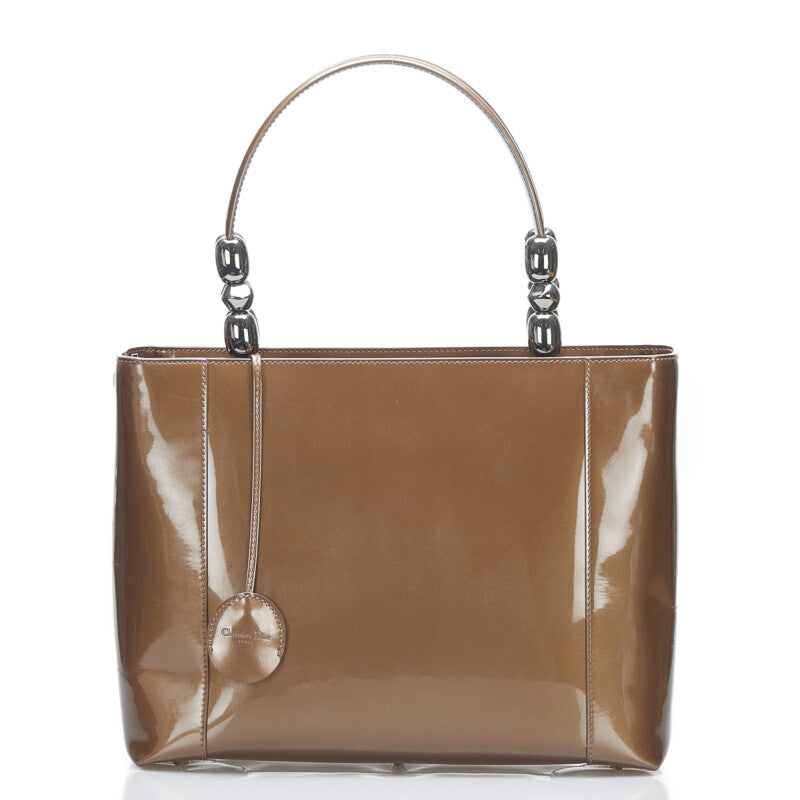 Dior Malice Patent Leather Handbag Leather Handbag in Good condition