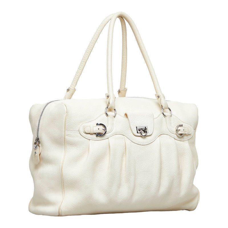 Gancini Leather Handbag AB-21 6879