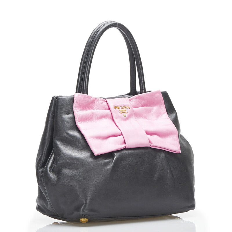 Leather Fiocco Bow Bag BN1604