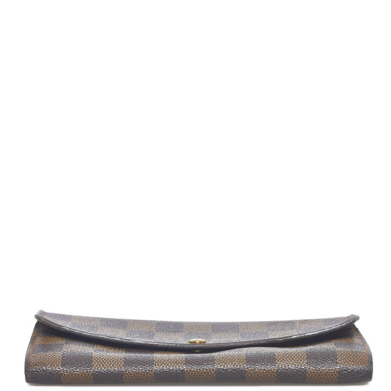 Damier Ebene Portofeuille Sarah Long Wallet N61725