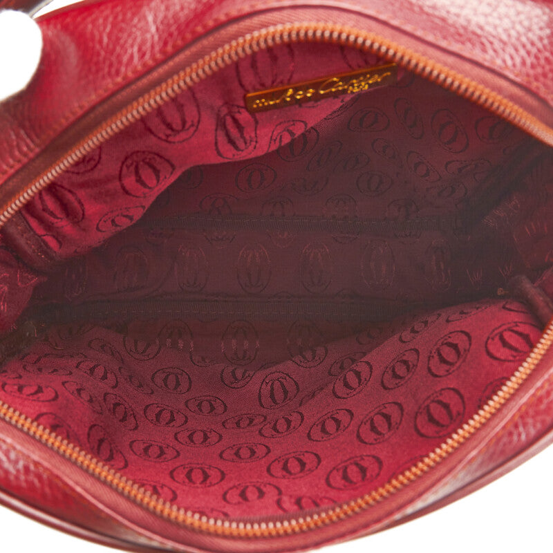 Must de Cartier Leather Shoulder Bag