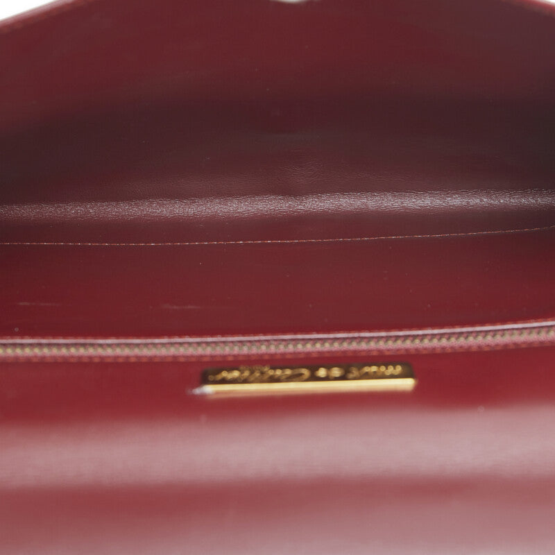 Must de Cartier Leather Clutch Bag