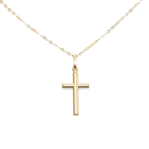 18K Cross Pendant Necklace