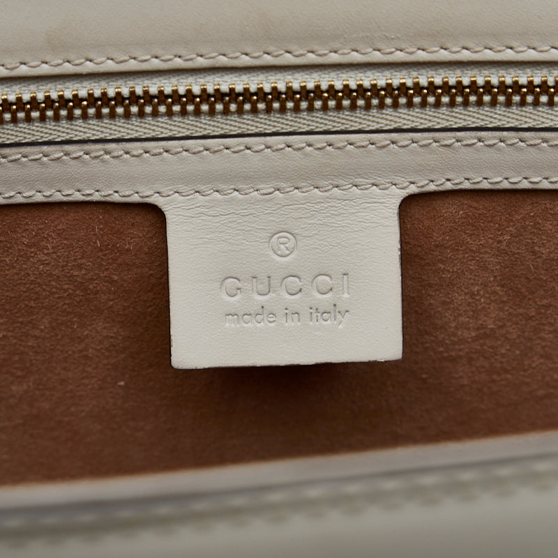 Gucci Medium Sylvie Leather Handbag 431665 in Good Condition