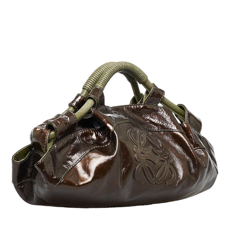 Nappa Aire Patent Leather Handbag