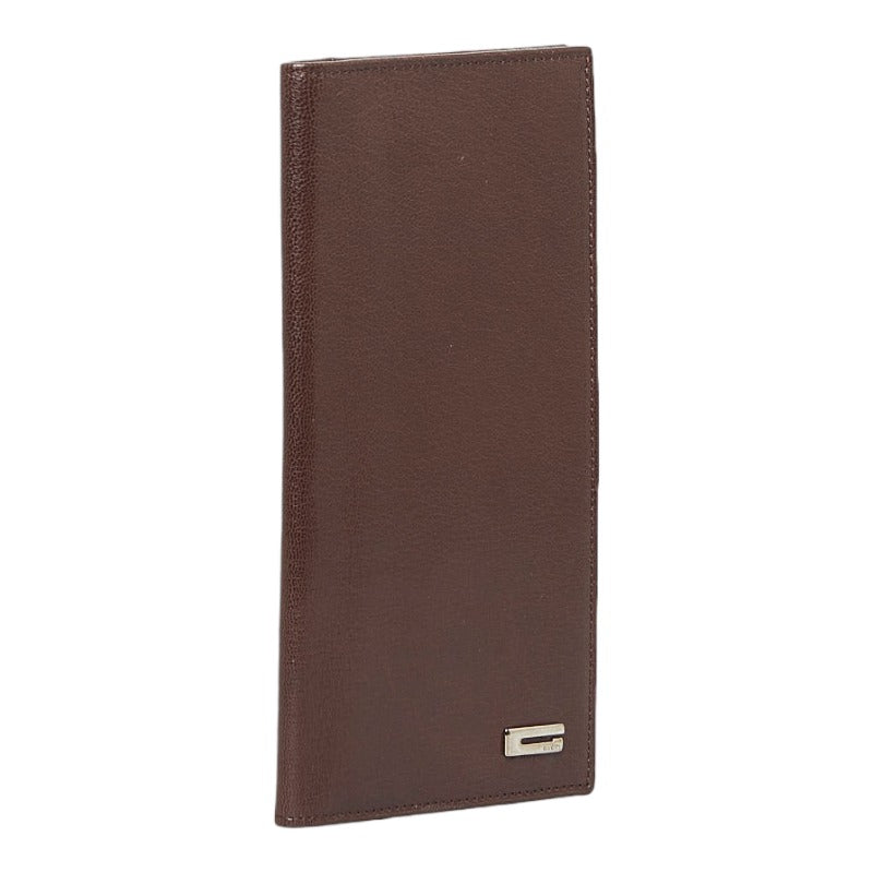 Leather Bifold Long Wallet 030 011