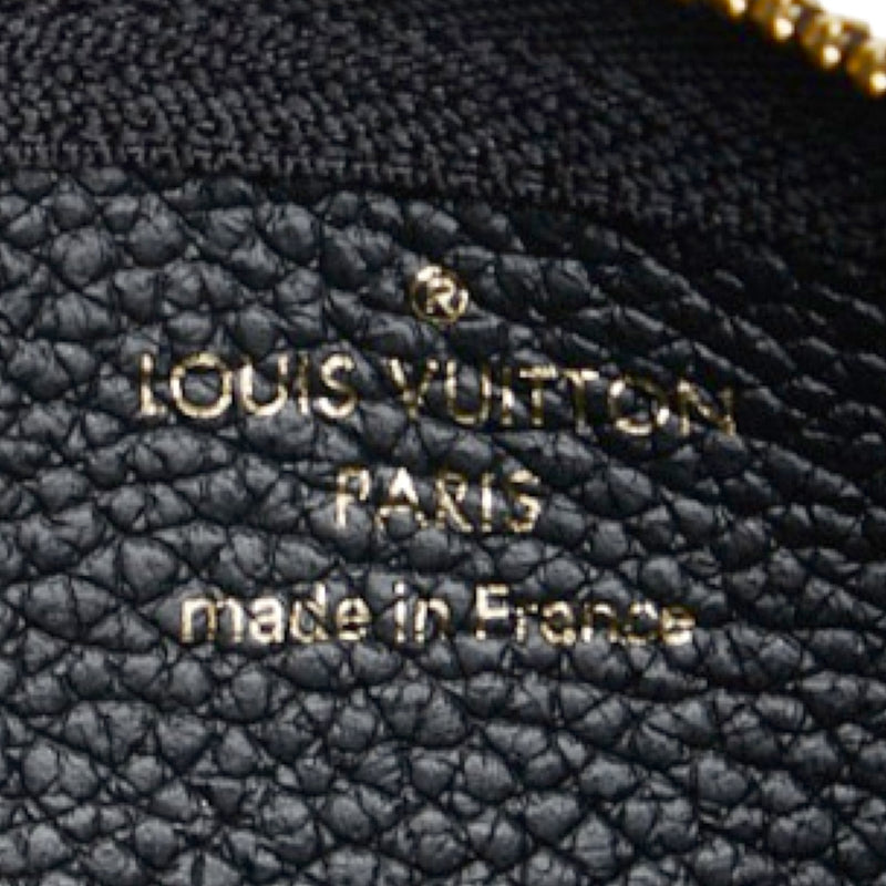 Louis Vuitton M80885 Key Pouch , Black, One Size