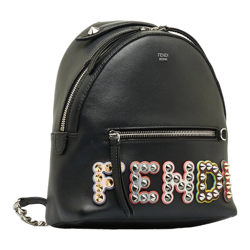 Fendi  Century Fun Fair Studded Mini Backpack Leather Backpack 8BZ038 in Excellent condition