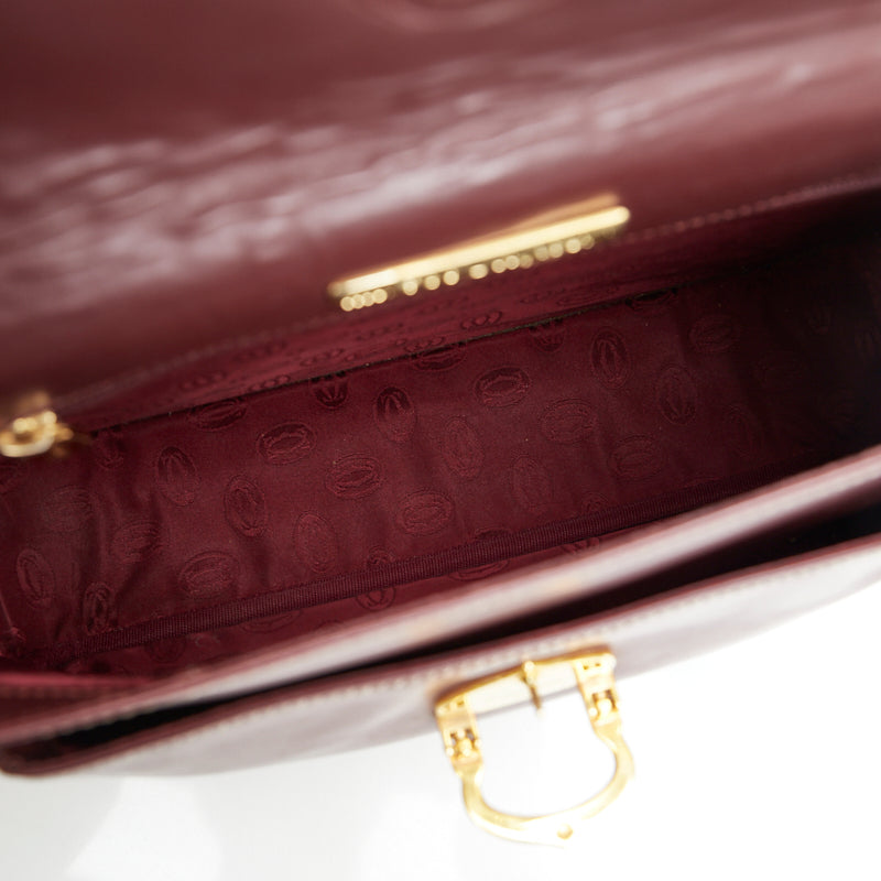 Must de Cartier Leather Shoulder Bag