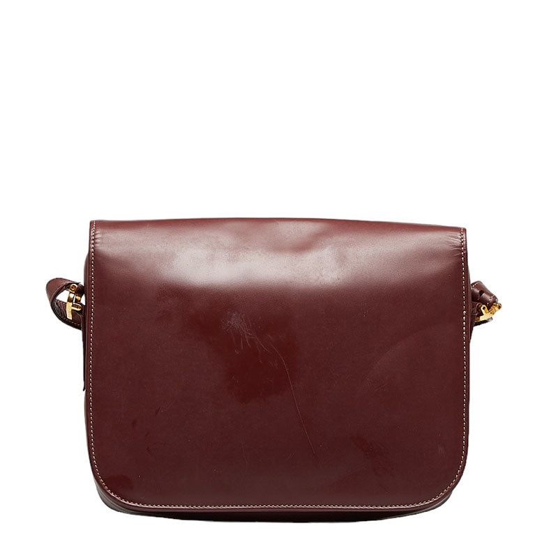 Must de Cartier Leather Shoulder Bag