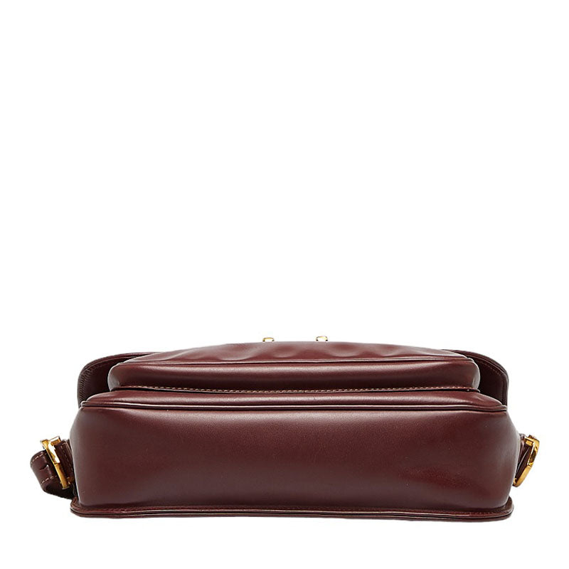 Must de Cartier Leather Shoulder Bag