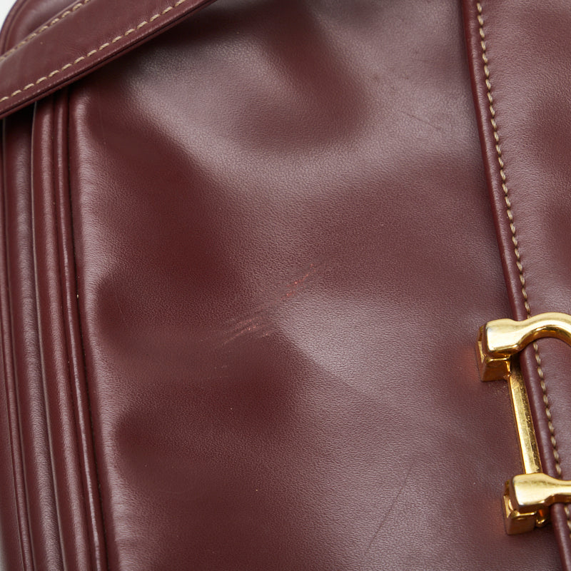 Must de Cartier Leather Shoulder Bag