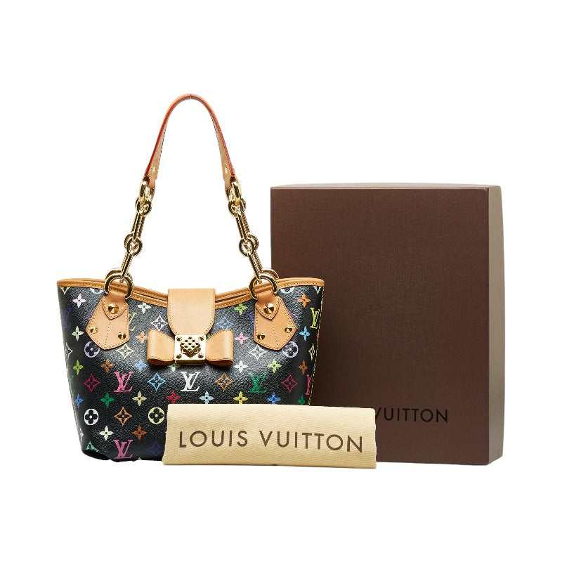 Louis Vuitton Black Multicolor Monogram Canvas and Leather Annie MM Bag Louis  Vuitton