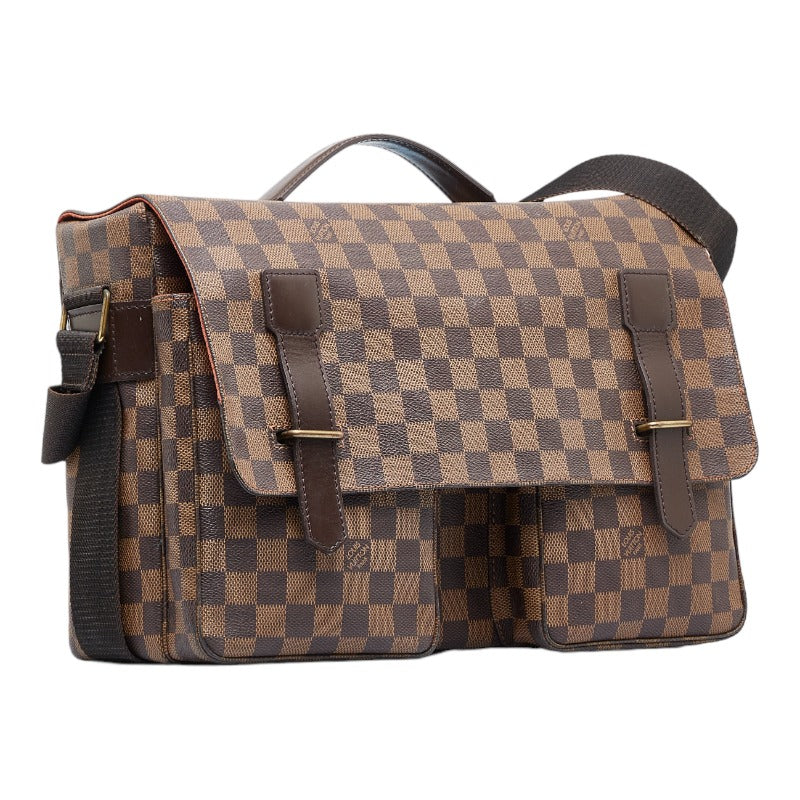 Louis Vuitton Damier Ebene Broadway Messenger Bag N42270 Brown