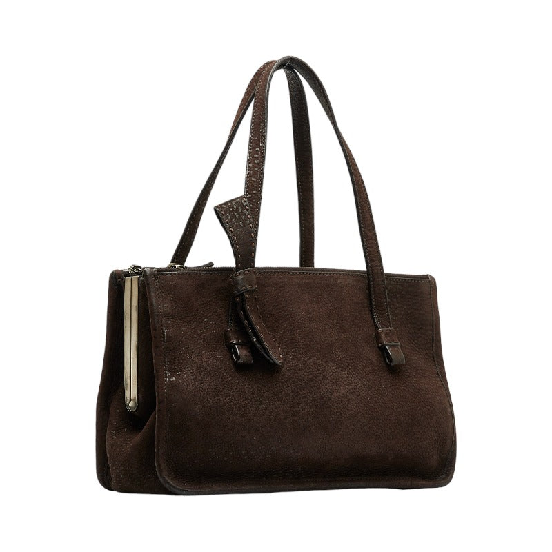 Prada Peccary Leather Handbag Leather Handbag in Good condition