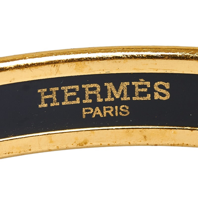 Hermes Narrow Enamel Bangle Enamel Bracelet in Good condition