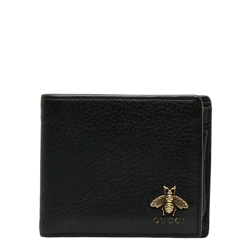 Animalier Leather Bifold Wallet 522915