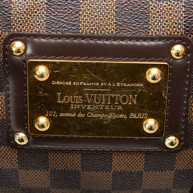 LOUIS VUITTON Handbag N52000 Berkeley Damier canvas Brown Women