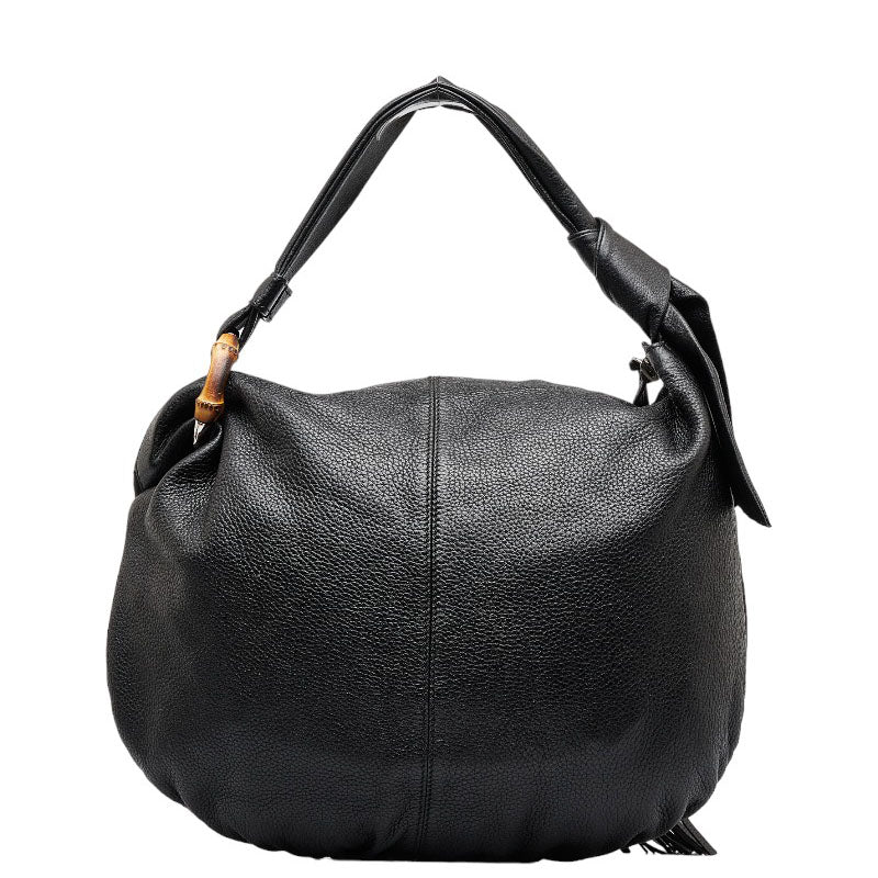 Bamboo Leather Jungle Hobo Bag 232930