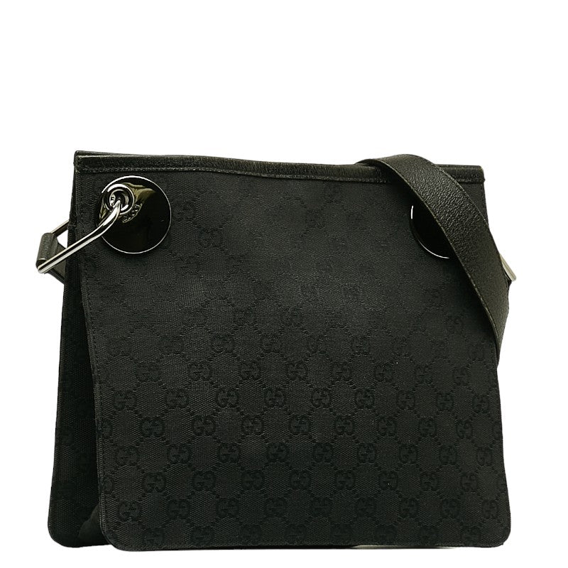 Gucci GG Canvas Eclipse Crossbody Bag Canvas Crossbody Bag 120841 in Fair condition