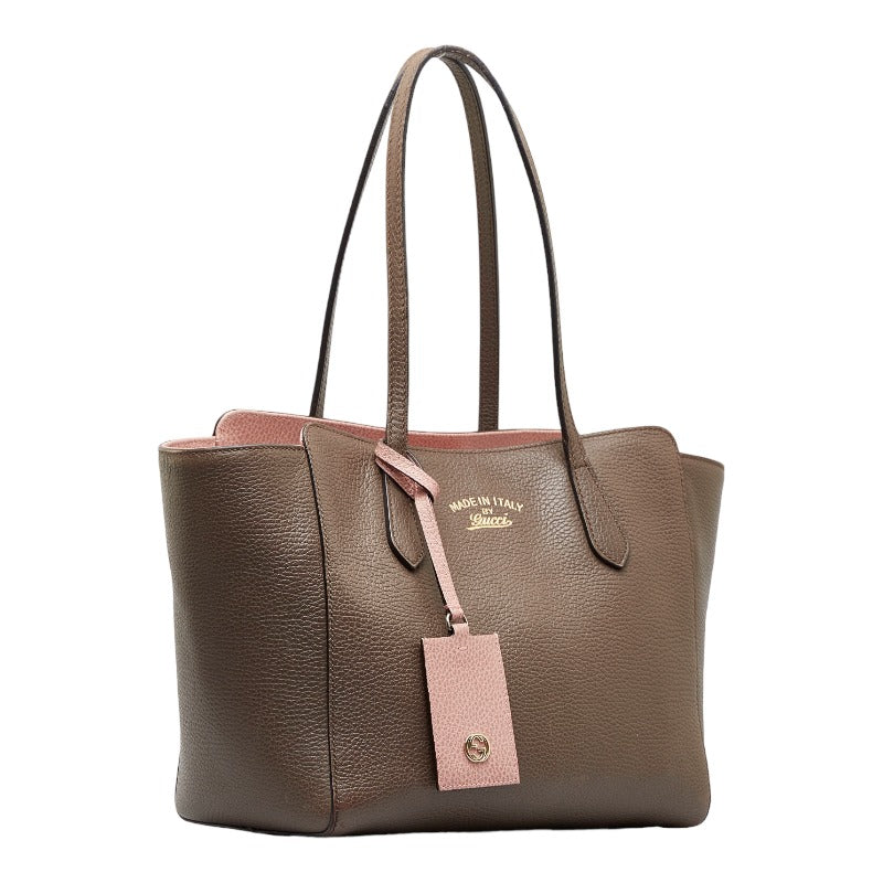 Swing Leather Tote Bag 354408