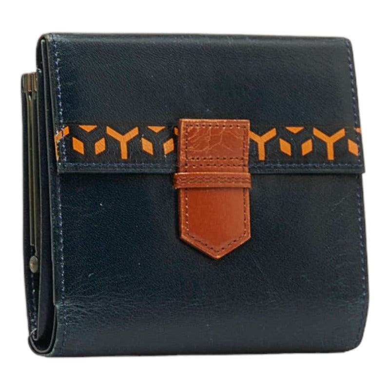 Other Leather Trifold Wallet Leather Short Wallet in Good condition