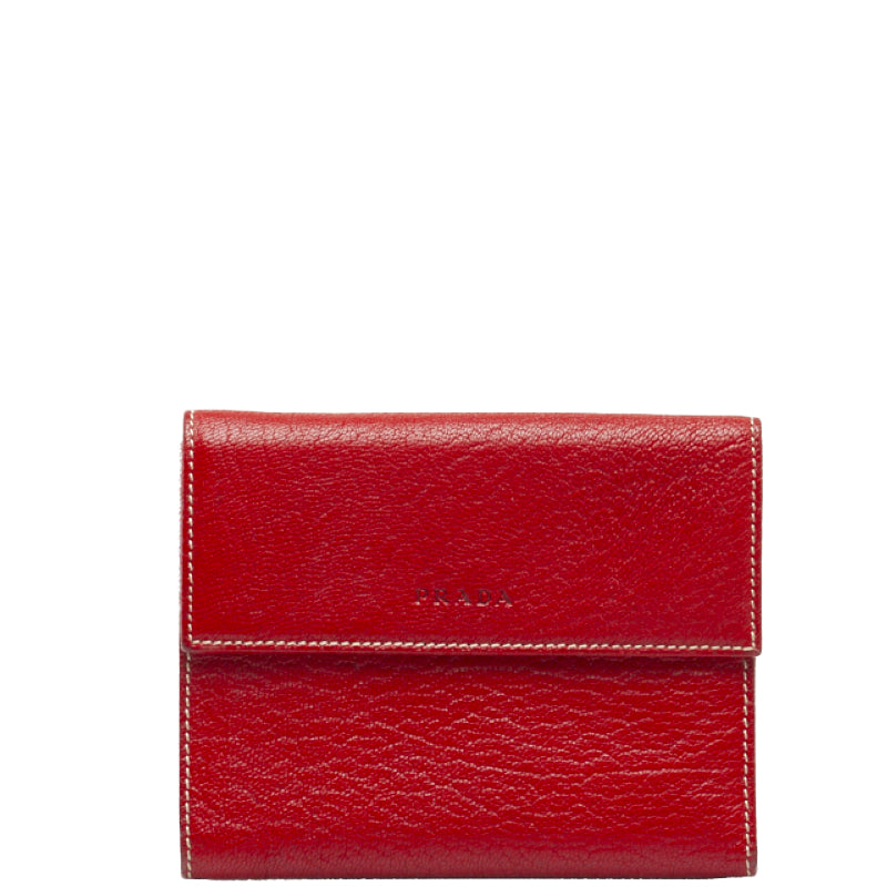 Leather Bifold Flap Wallet