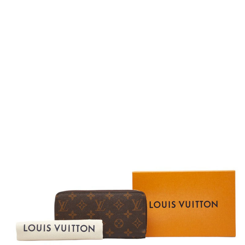 Louis Vuitton Zippy Wallet M42616 Brown Monogram