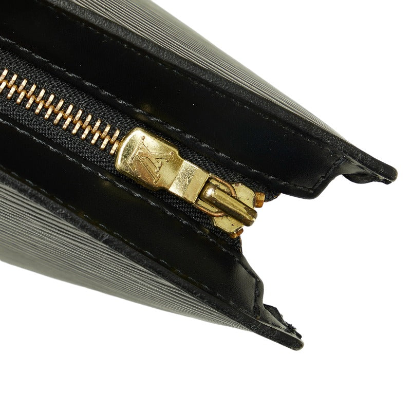 Louis Vuitton Saint Jacques M52272 Epi Leather Tote Handbag Black