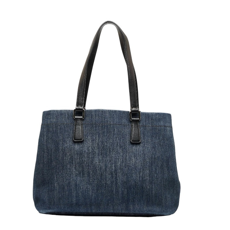 Denim Logo Tote Bag  1BG356