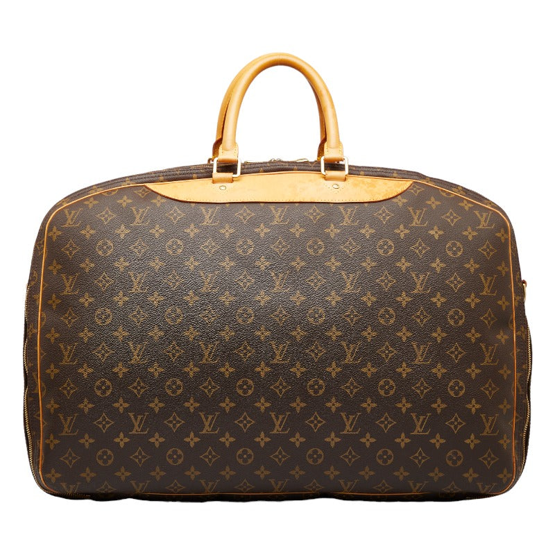 Louis Vuitton Alize 1 Poche Luggage Bag Brown Canvas