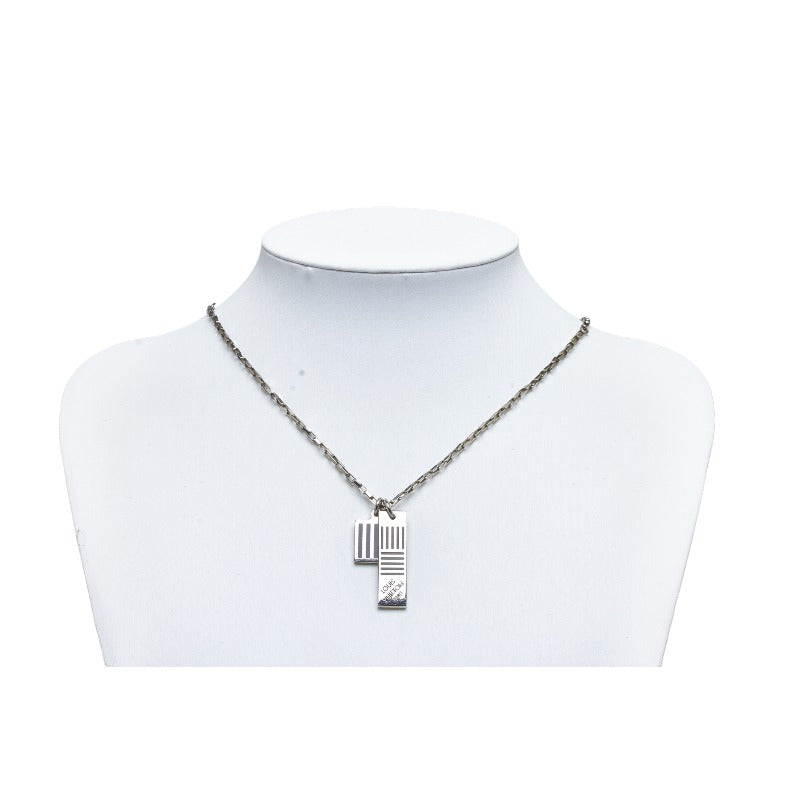 Damier Black necklace - Luxury All Fashion Jewelry - Fashion Jewelry, Men  M62490