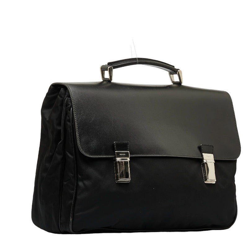 Tessuto & Leather Briefcase