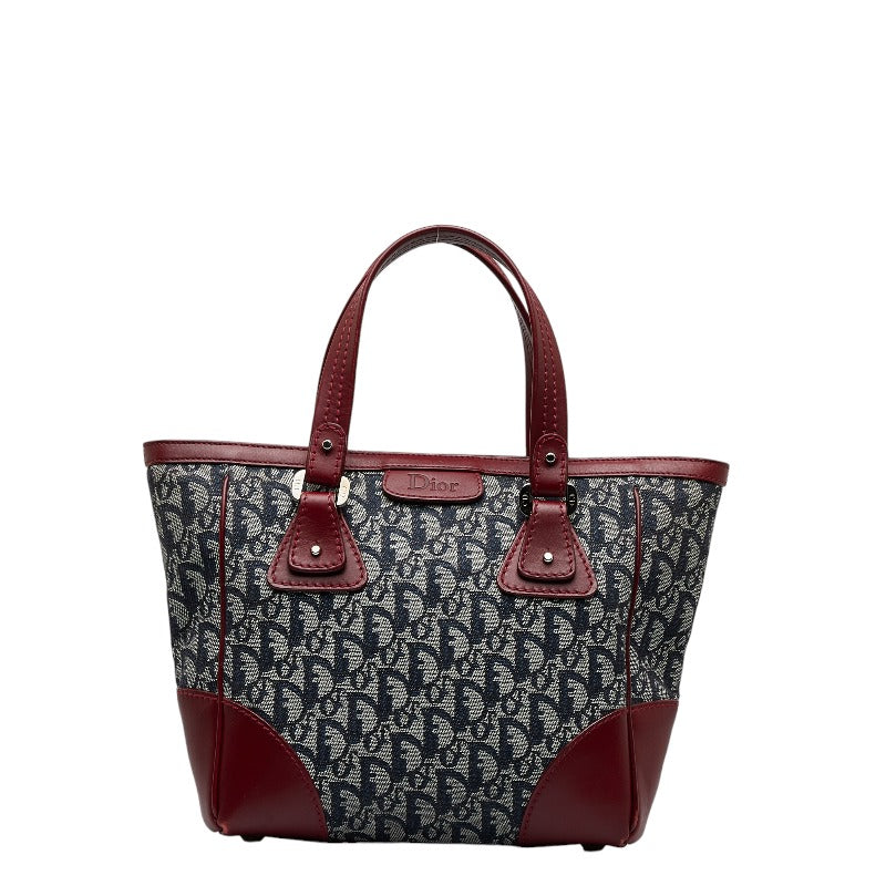 Dior Trotter Leather Jacquard Handbag