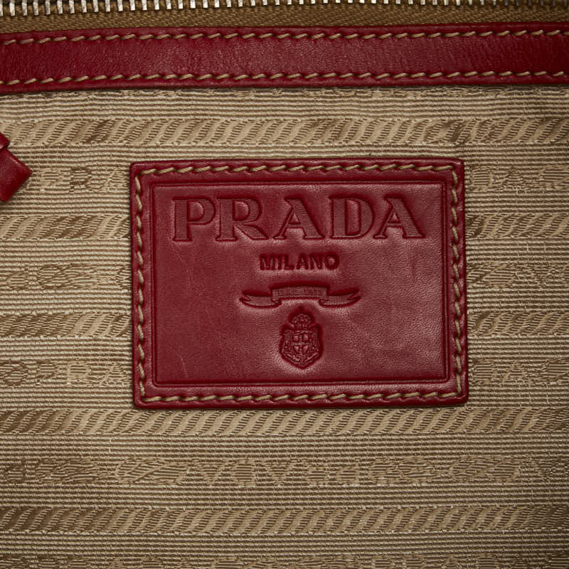 Prada Logo Jacquard Handbag BR3420