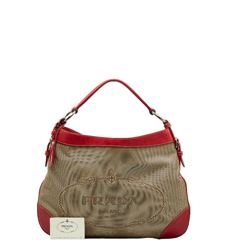 Prada Logo Jacquard Handbag BR3420