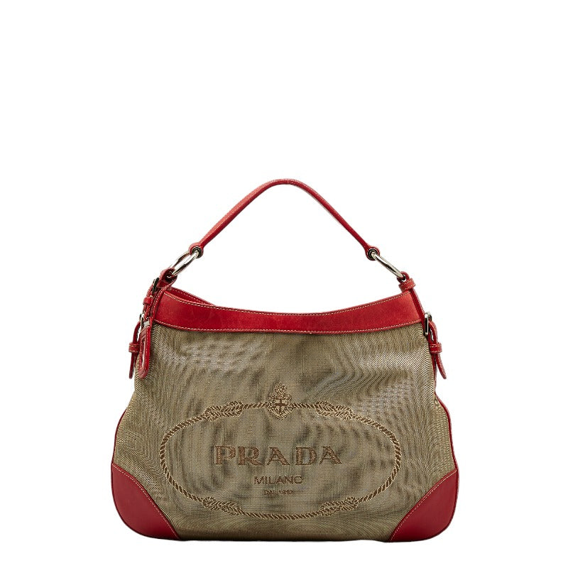 Prada Logo Jacquard Handbag BR3420