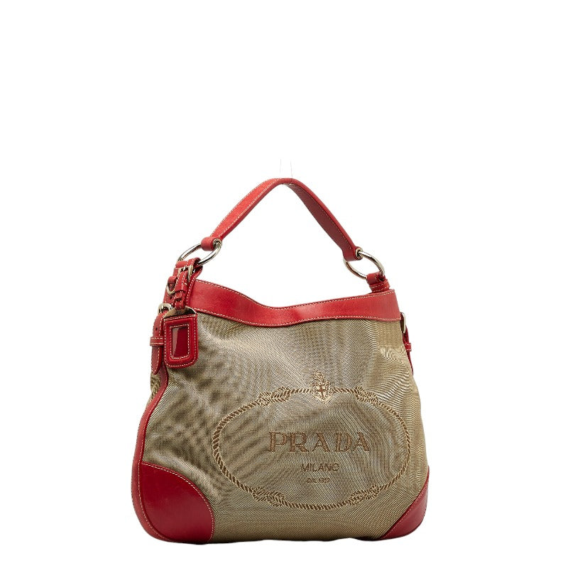 Prada Logo Jacquard Handbag BR3420