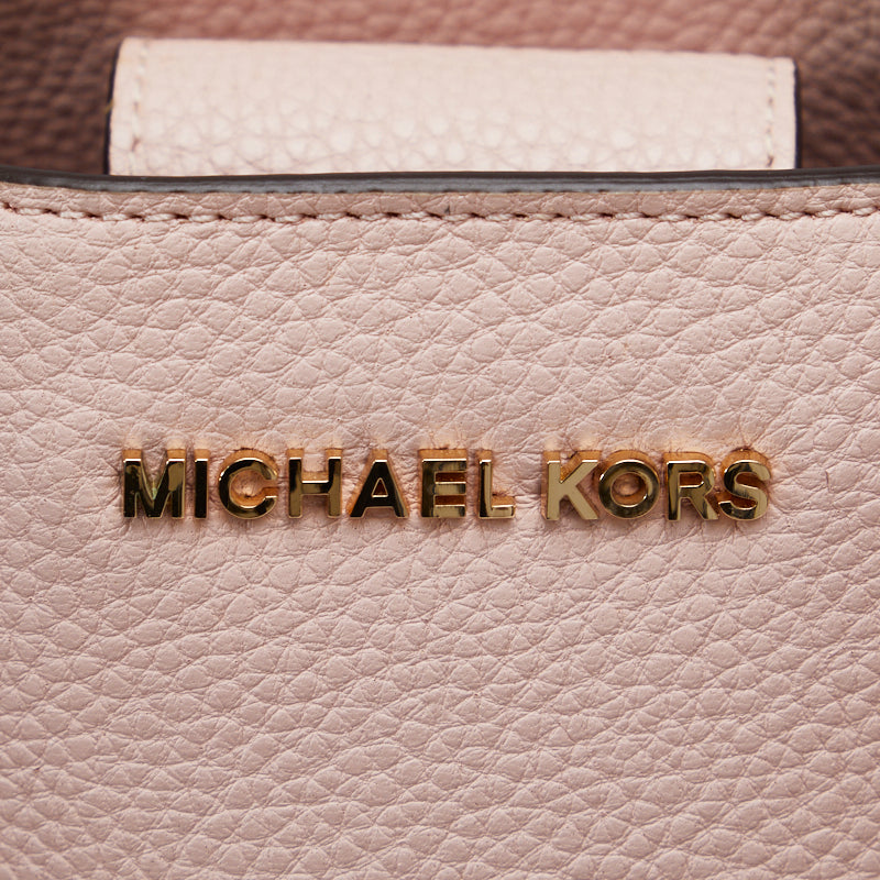 Michael Kors Leather 2WAY Handbag Pink