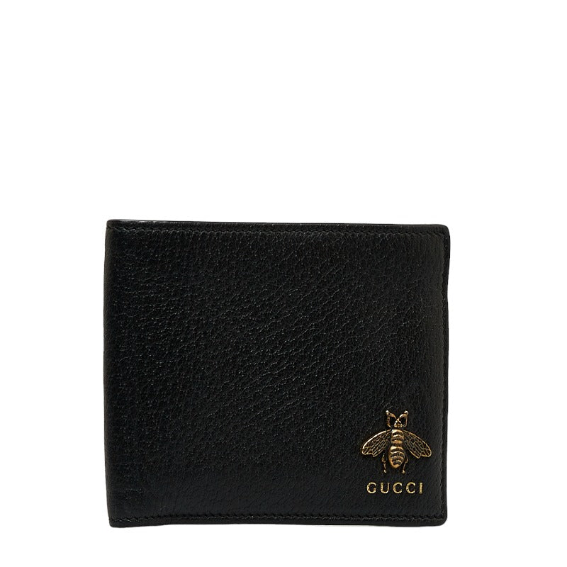 Animalier Leather Bifold Wallet 523666