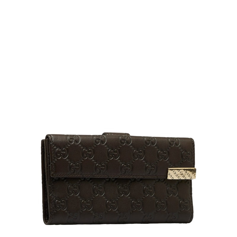 Guccissima Leather Bifold Wallet 257012