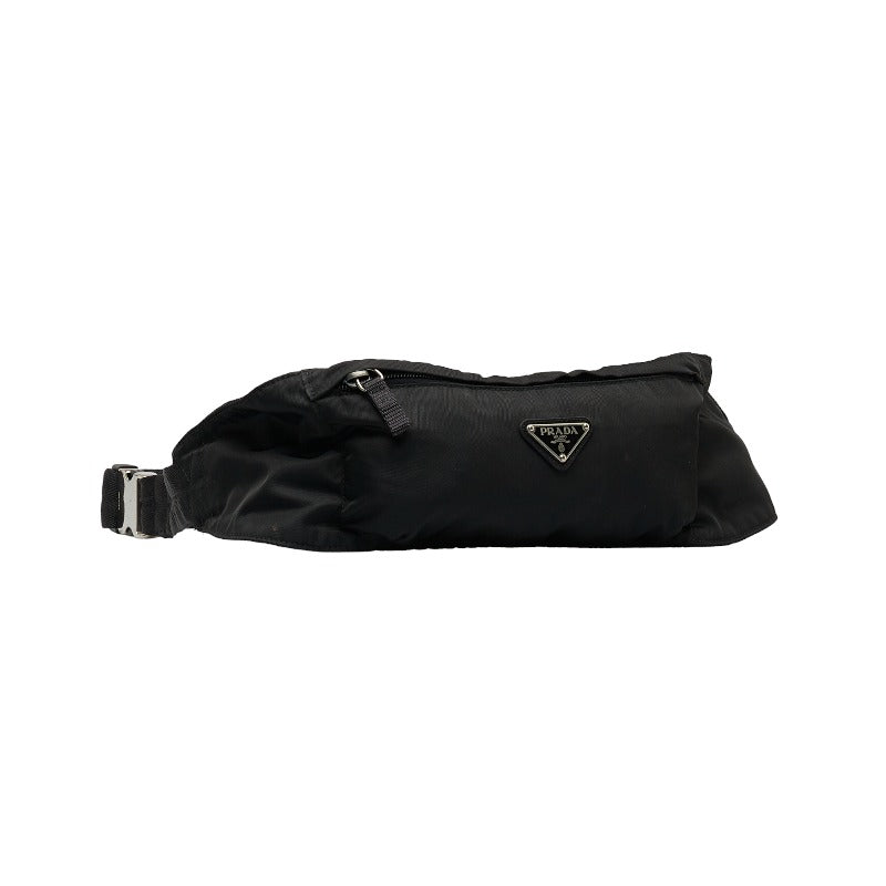 Prada Nylon Waist Bag Black in Very Good Condition