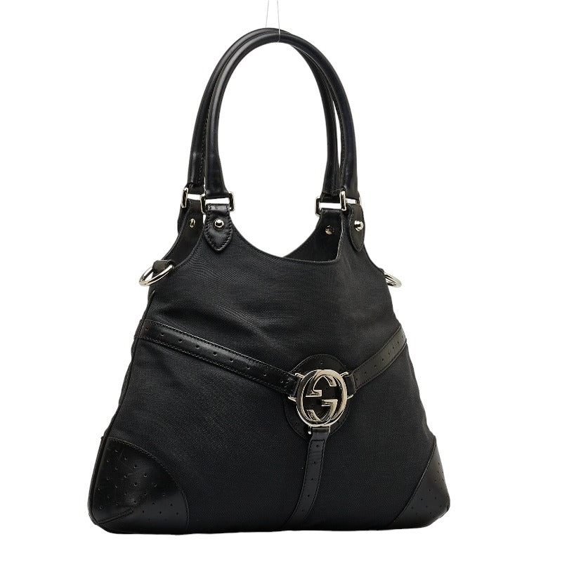 Gucci Canvas Reins Handbag Canvas Handbag 114875 in Good condition