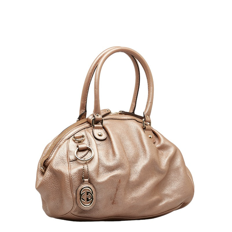 Gucci Leather Sukey Shoulder Bag Leather Shoulder Bag 223974 in Good condition