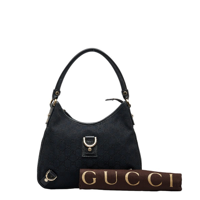 Gucci GG Canvas Abby One Shoulder Bag 130738 in Good Condition