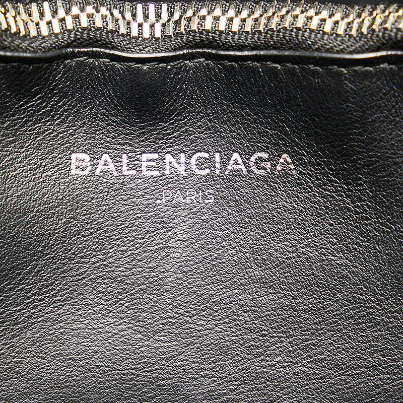 Balenciaga Leather Blanket Square 2WAY Shoulder Handbag 466542