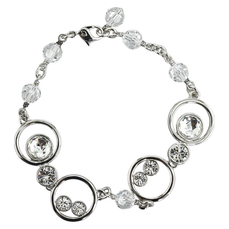 Swarovski Rhinestone Bead Bangle Bracelet 869824