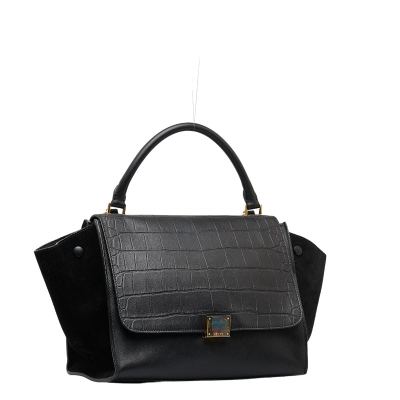 Leather Trapeze Bag