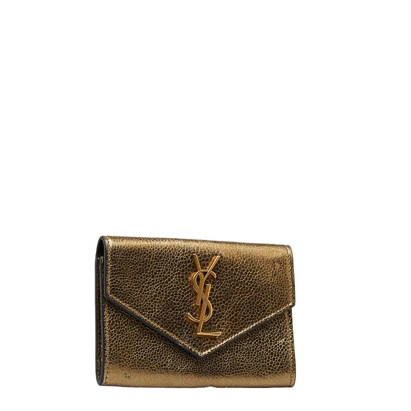 Leather Cassandre Small Envelope Wallet 414429
