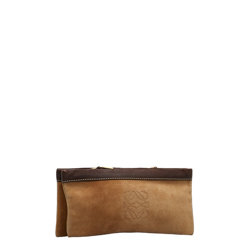Suede & Leather Pouch